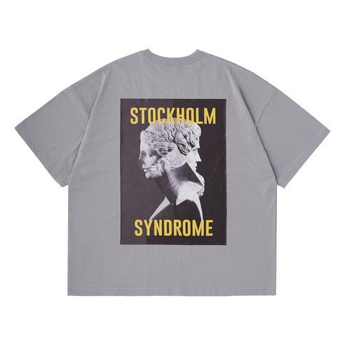스톡홀름신드롬 남성용 반팔 티셔츠 SBSUCT12