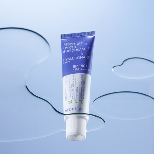 답답함 없이 촉촉하게! 메디힐 수분 선크림으로 자외선 차단과 피부 보습을 한번에!