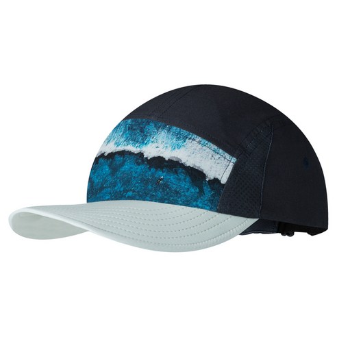 버프 5패널 고 캡 러닝 스포츠 모자, Surfrider WATSEA NAVY, 1개