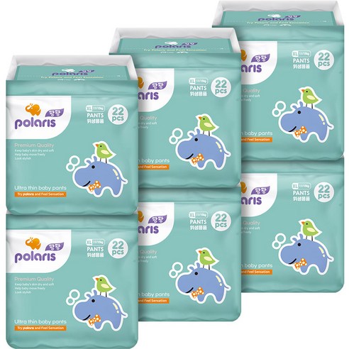 얇고 편안한 착용감, 뛰어난 흡수력, 놀라운 가성비의 폴라리스팡팡