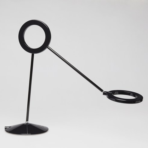 라문 아물레또 Original AMGO 솔리드 불투명 LED 책상스탠드, Onyx Black + Neutral White