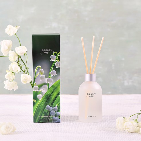 모던하우스 감성 은빛 청초한 꽃망울 디퓨져, 뮤게, 1개, 200ml