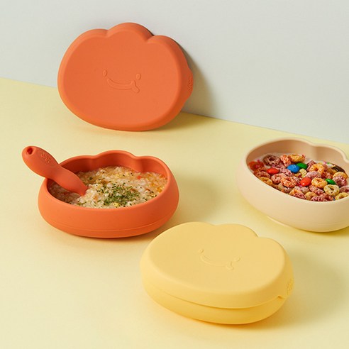 사랑스러운 아기를 위한 안전하고 즐거운 식사, 잼먹 실리콘 흡착볼