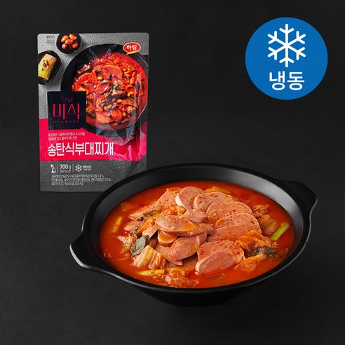 [로켓프레시] 더미식 송탄식 부대찌개 2인분 (냉동)