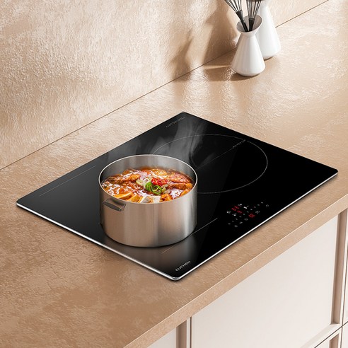 쿠첸 FLEX 대화구 전기레인지 3구, CEO-C5IF3A0NBA, 빌트인