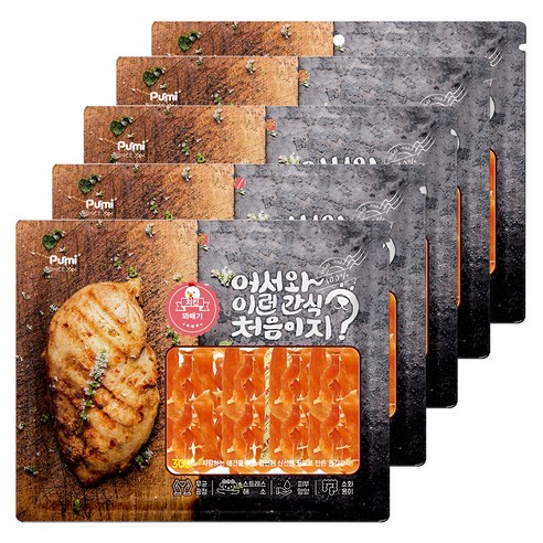 푸르미 반려견 어서와 이런간식 처음이지 건조 간식, 치킨꽈배기, 5개