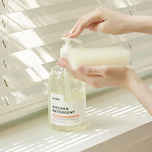 라비킷 주방세제 자몽향, 750ml, 2개