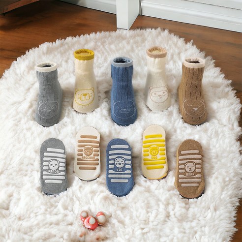 안전하고 귀여운 솜니움베베 동그리 논****** 양말로 우리 아이 첫걸음에 행복을 더하세요!