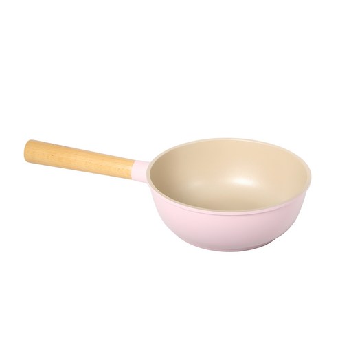 주방의 품격을 높이는 마법, 키친웰 에띠 우드 IH 인덕션 궁중팬 18cm