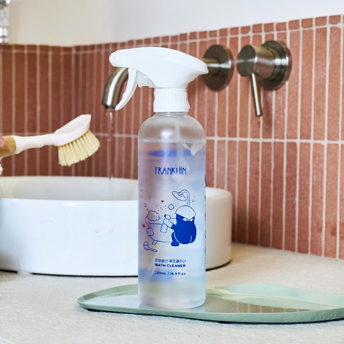 우리 아기 꿀피부 지킴이, 프랑클린 거품형 아기 욕조 클리너