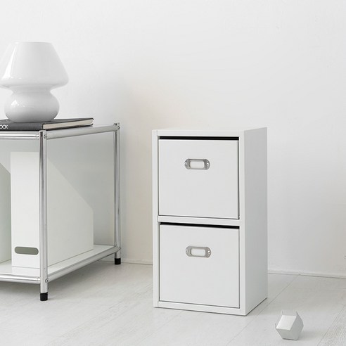 공간을 밝히는 미니멀 수납, 마켓비 BALJAN 2단 수납장