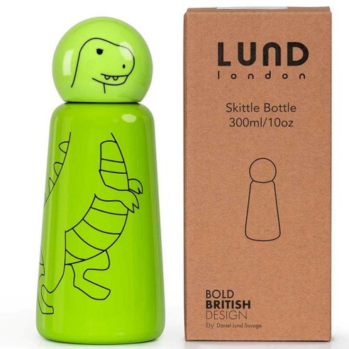 룬드런던 스키틀보틀 보온보냉병, 티렉스(7358), 300ml