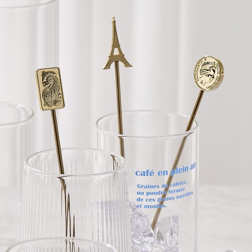 황금빛 까사베니 머들러 세트로 완성하는 나만의 특별한 홈텐딩