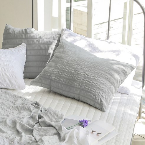 Seesucker 蜂蜜睡眠用品 接觸冷 床上用品 枕頭 被套 床上用品 枕頭 枕頭 枕頭