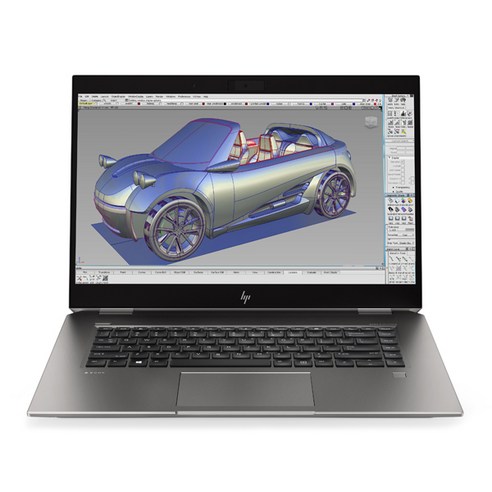 HP Zbook Studio G5 노트북 7UD22AVW (i7-9750H 39.6cm Quadro P1000 WIN10 Pro), 256GB, 윈도우 포함, 8GB
