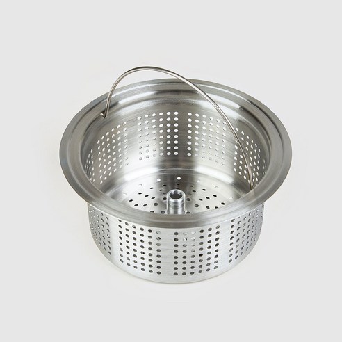 JAJU(자주) 스텐 싱크 거름망 회전식 탈수 배수구 전용 14cm, 1개