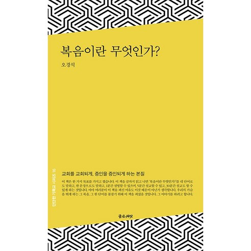 복음이란 무엇인가 : 단단한 기독교 시리즈 16, 좋은씨앗