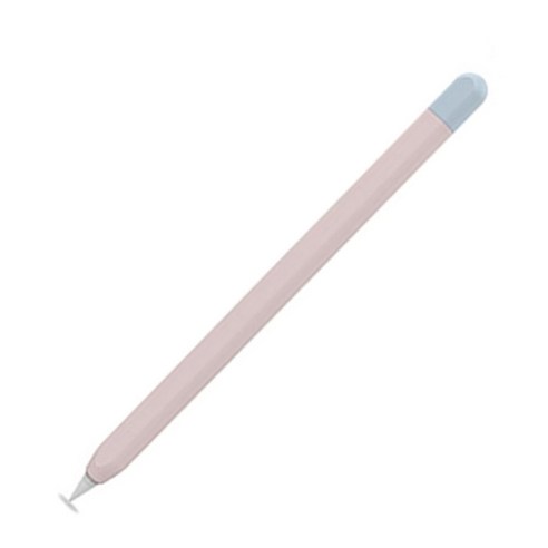 애플 펜슬 1 2세대 공용 슬림 커버 케이스, 핑크 + 블루, 1개