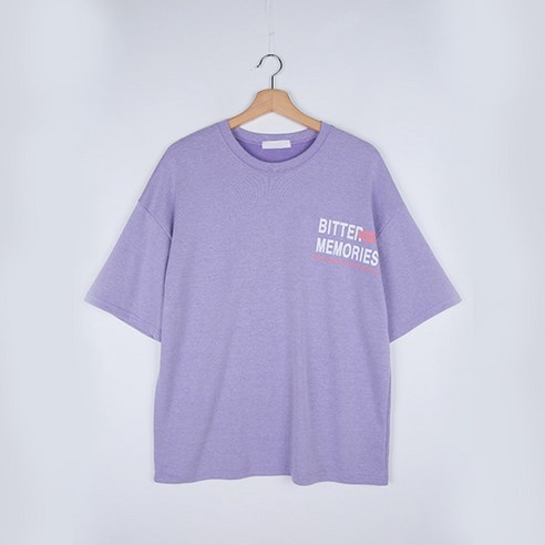 핑크시슬리 여성용 비터 메모리 박스 반팔 티셔츠