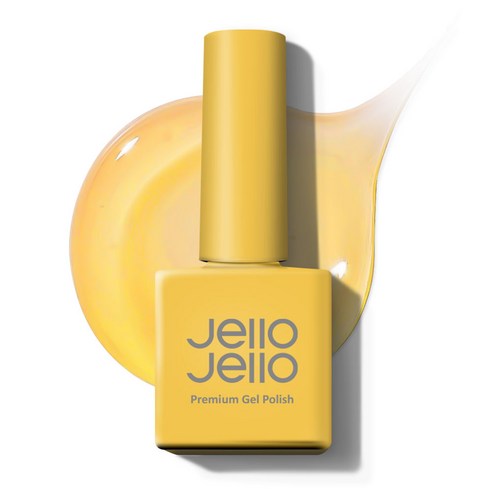 젤로젤로 프리미엄 젤네일 폴리쉬 시럽 컬러 10ml, JJ 18 엠버옐로우, 1개