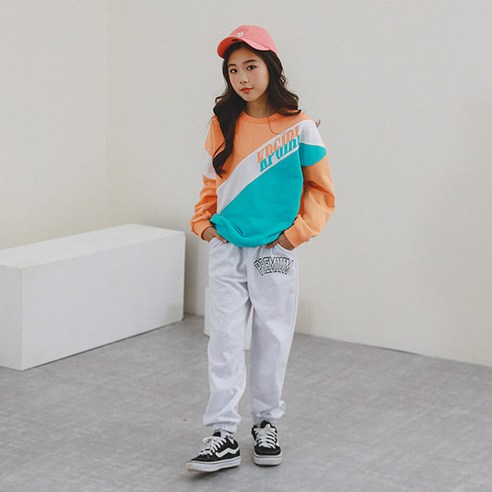 키스포 여아용 러기에스더 상하 세트