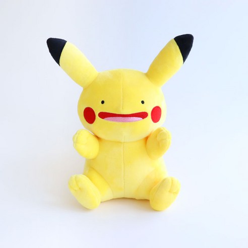 포켓몬스터 피카츄로 변한 메타몽 시팅 인형 25cm, 혼합색상, 1개, 30cm