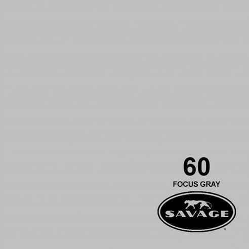 세비지 종이 롤 배경지 HALF, 60-1253(60 Focus Gray), 1개