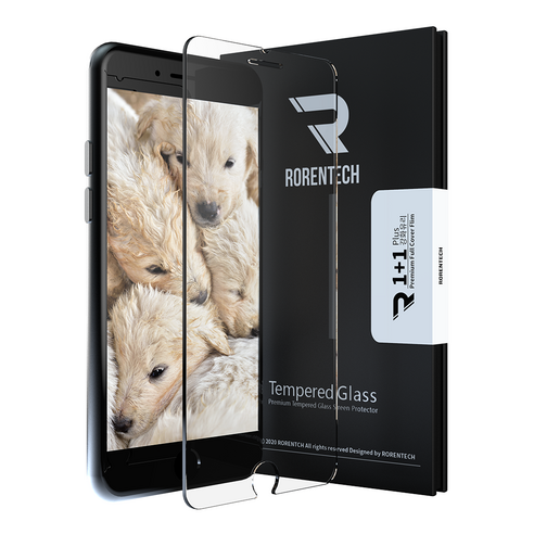 RORENTECH 강화유리 휴대폰 액정보호필름 2p, 1세트