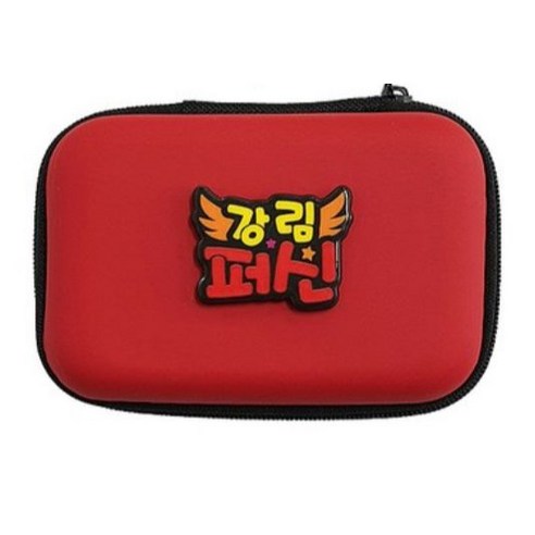 골프티 케이스 + 문구 아크릴 볼마커, 레드 + 랜덤 발송, 1세트