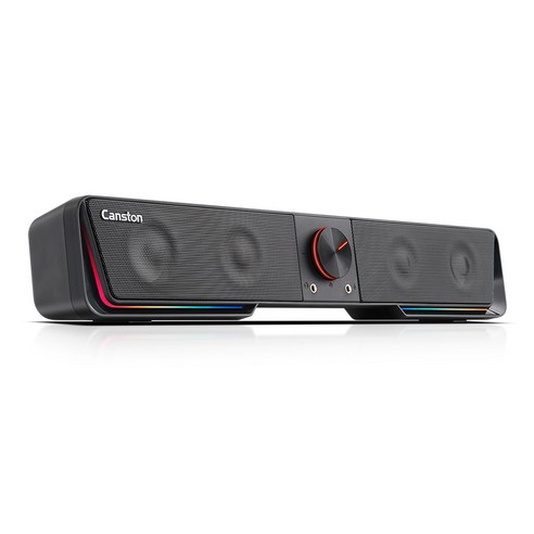 빛과 소리의 향연, 캔스톤 RGB 게이밍 스피커 사운드바로 게임 경험을 극대화하다