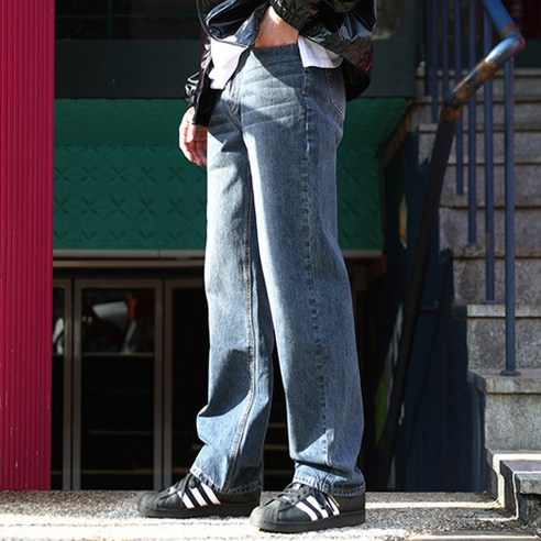 男裝時尚大碼衣服下裝牛仔褲長褲成年男士成年男士青年男裝男裝大碼大碼big size denim denim 4季