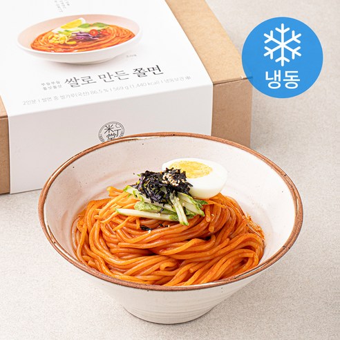 미정당 쌀로 만든 쫄면 2인분 (냉동), 569g, 1개 풀무원보리생쫄면만ㄷ,ㄴ,ㄴ멉 Best Top5