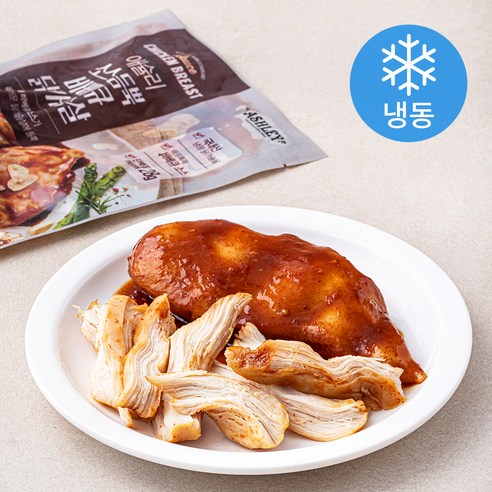 애슐리 소스듬뿍 바베큐 닭가슴살 (냉동), 130g, 4팩
