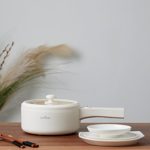 주방의 혁신: 퀸센스 세라믹 멀티 전기 냄비포트 1.5L