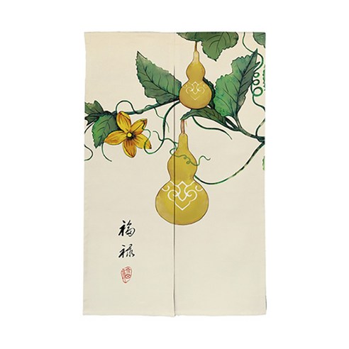 에이홉 봉포함 중국스타일 파티션 커튼, Type 02