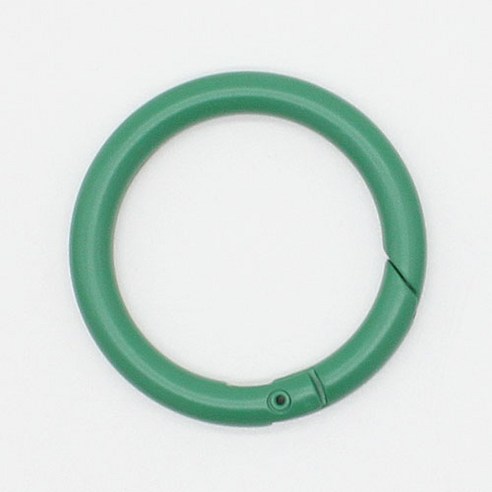 동대문단추왕 컬러 원터치 오픈형 오링 25mm, 그린, 2개