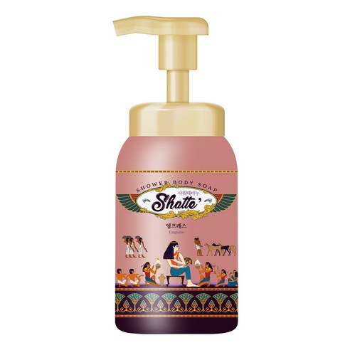 무궁화 샤워때비누 프리미엄 버블 엠프레스, 1개, 600ml