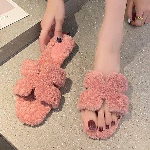 여성용 도에벤키 슬리퍼