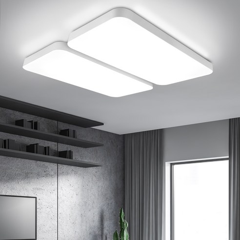 원하 삼성칩 BZ-L 거실4등 LED 100W, 주광색(화이트)