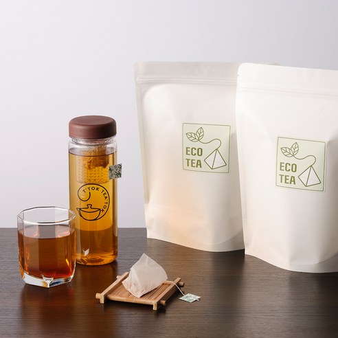 입안 가득 고소함과 건강을! 모닝풀 에코티 작두콩차로 힐링하세요!