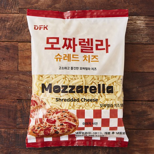 디에프케이 모짜렐라 슈레드 치즈, 900g, 1개입, 1개