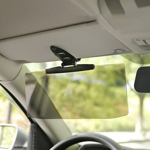 눈부심 없는 쾌적한 드라이빙, 공유 차량 썬바이저 햇빛가리개로!