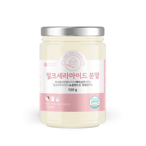 바로푸드 밀크 세라마이드 분말, 1개, 120g