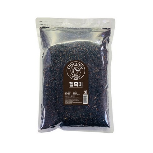 싱싱잡곡 찰흑미, 1개, 5kg