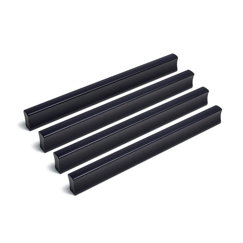 손잡이세상 모래시계 2구 가구손잡이 P128mm 블랙, 4개