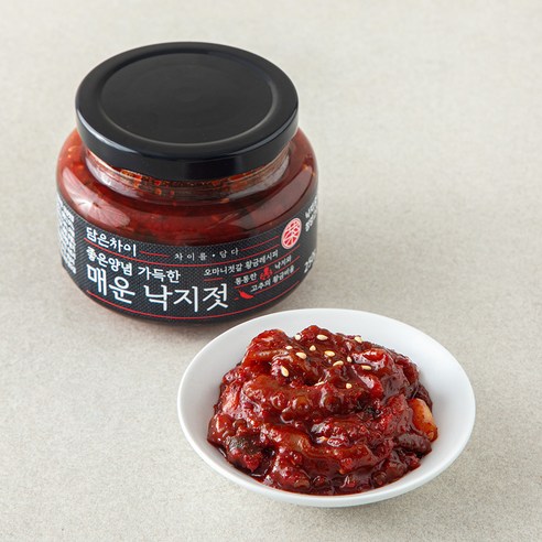 담은차이 좋은 양념 가득한 매운 낙지젓, 250g, 1개