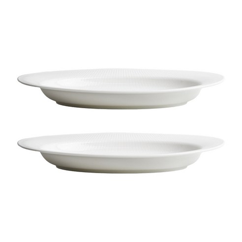 티니블랑 베일 타원볼 31cm, 화이트, 2개