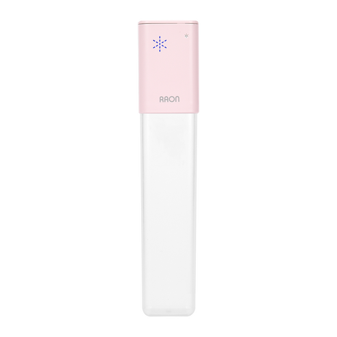 라온 UV C 드라이 휴대용 칫솔 살균건조기, RNS-260, 핑크