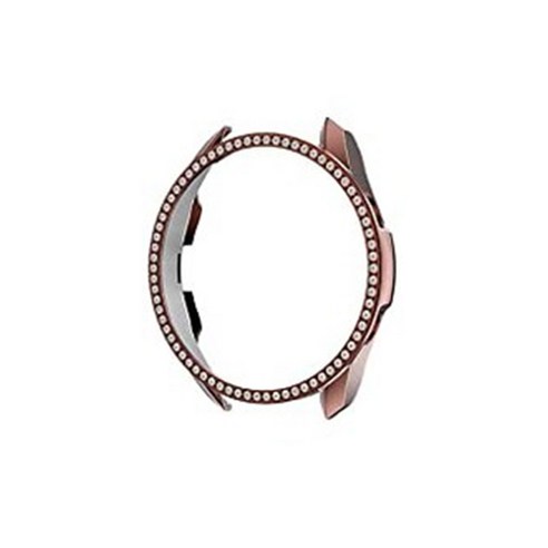 디지털빌리지 TPU 쉘커버 프로텍티브 스마트워치 다이아몬드 케이스 45mm, 미스틱 브론즈