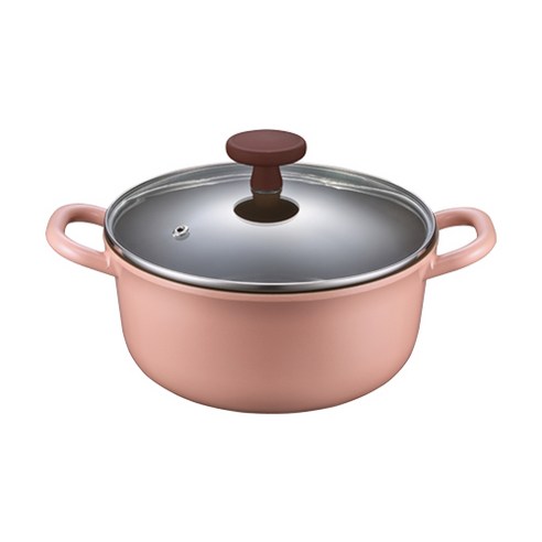 PN풍년 인덕션 블리스 라레트로뷰 양수냄비, 인디핑크, 20cm